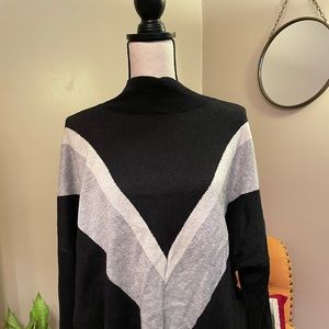 Mock turtleneck sweater